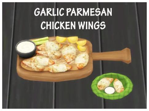 GARLIC PARMESAN CHICKEN WINGS