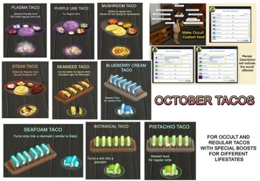 OCTOBER OCCULT TACOS