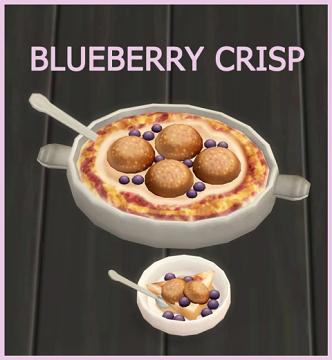 Blueberry Crisp