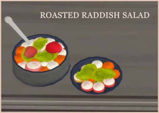 ROASTED RADISH SALAD