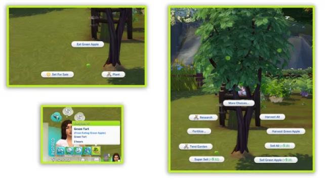 HARVESTABLE GREEN APPLE