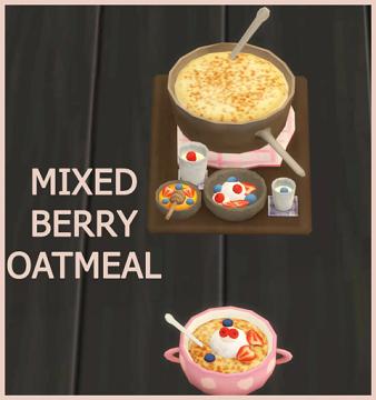 Mixed Berry Oatmeal