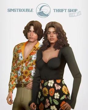 Thrift Shop Set by simstrouble
