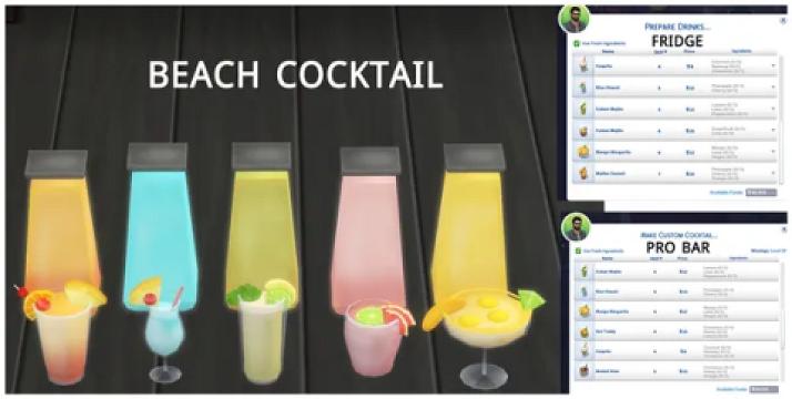 BEACH COCKTAILS