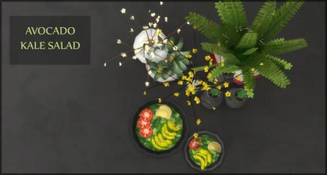 AVOCADO KALE SALAD