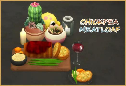 CHICKPEA MEATLOAF