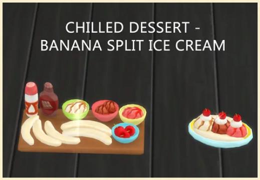 BANANA SPLIT ICECREAM
