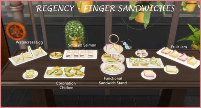 FINGER SANDWICH SET
