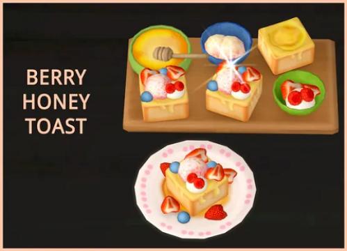 BERRY HONEY TOAST