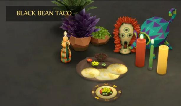 BLACK BEAN TACO