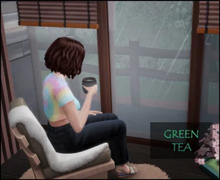 Tea Pot and Green Tea