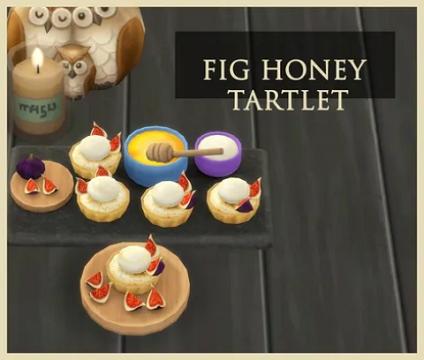 FIG AND HONEY TARTLET 