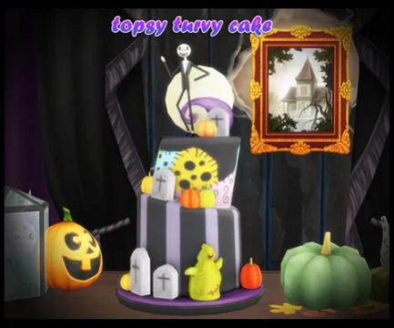 TOPSY TURVY CAKE