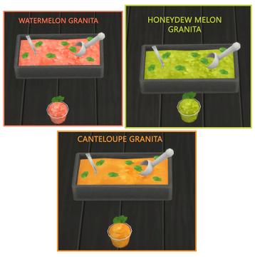 MELON GRANITAS