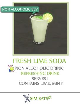 FRESH LIME SODA