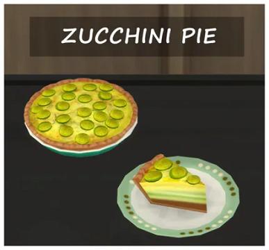 ZUCCHINI PIE