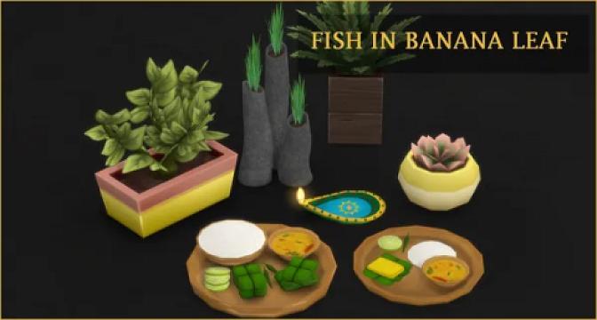 FISH IN BANANA LEAF