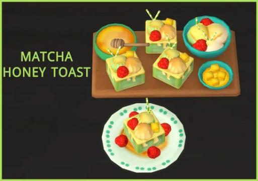 MATCHA HONEY TOAST
