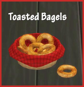 BASKET OF BAGELS
