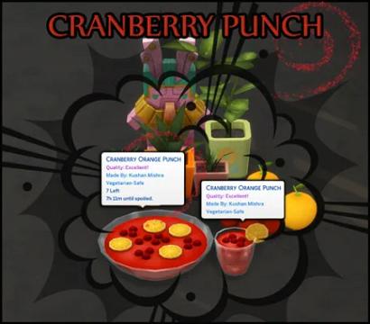 CRANBERRY ORANGE PUNCH