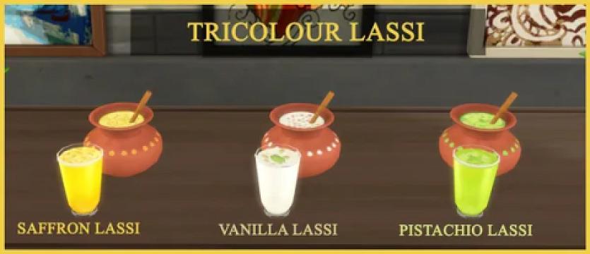 TRICOLOUR LASSI ( BUTTERMILK)