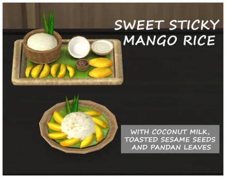 SWEET MANGO STICKY RICE