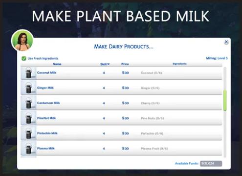 MILL ADD ON 8 - PLANT BASED MILK