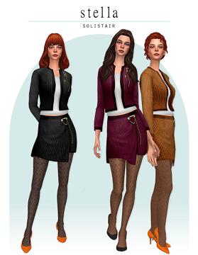 Stella Blazer & Skirt