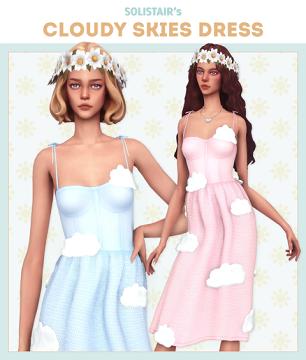 Cloudy Skies Dress