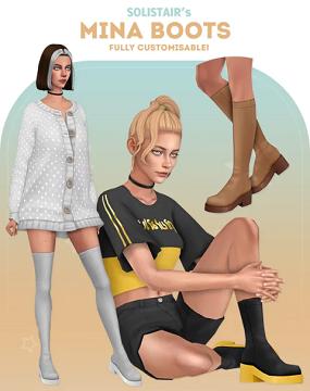 Mina Boots - Fully Customisable!