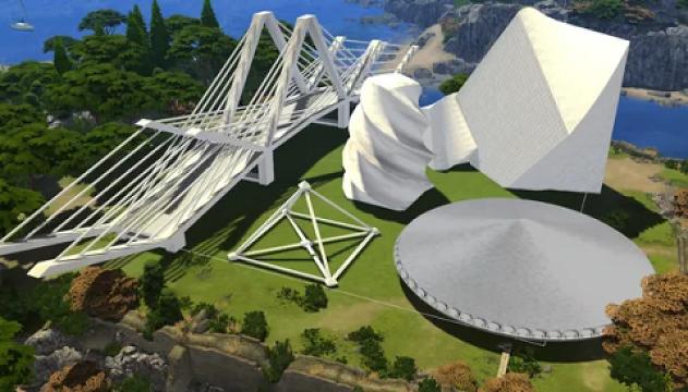 Object: LunaSims' Futuristic Objects