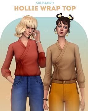 Hollie Wrap Top