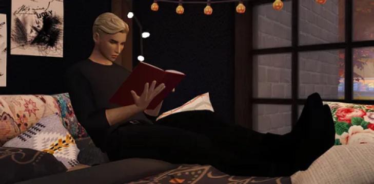 Pose Pack: Sitting on Bed