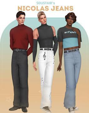 Nicolas Jeans (Nicole Male Frame!)