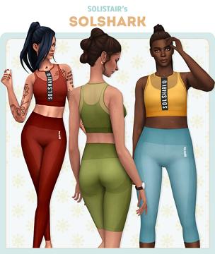 Solshark Athletic Set