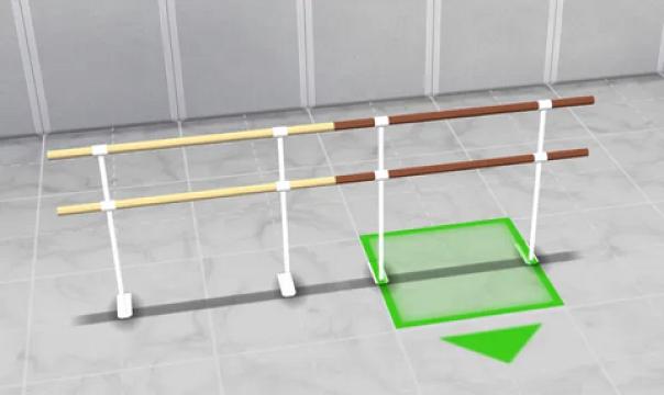Ballet Barre Object