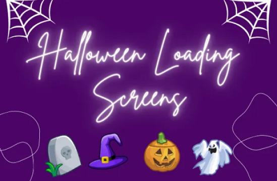 Maxis Match Halloween Loading Screens