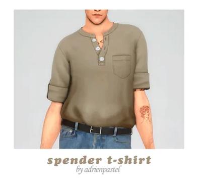 Men Tucked Tops Set ·