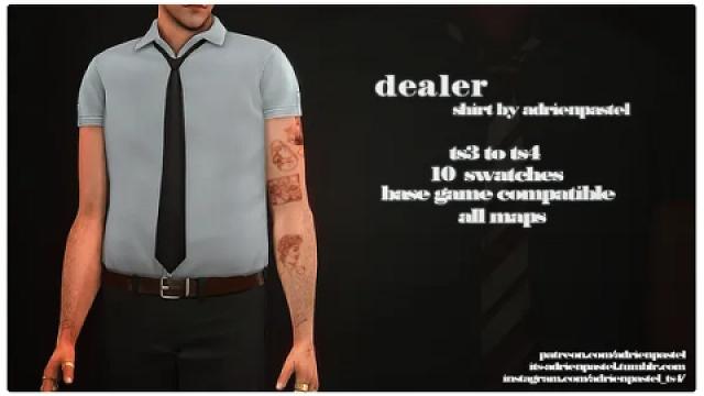 Dealer Shirt & Text Book Vest ·