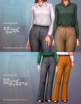 ‘Scully Shirt & Trousers’