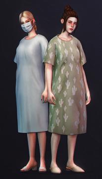 - ?? Clarissa Medical Gown  ?? -