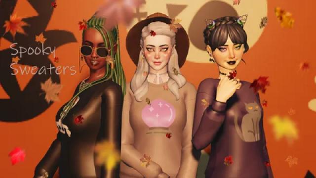 Spooky Sweaters