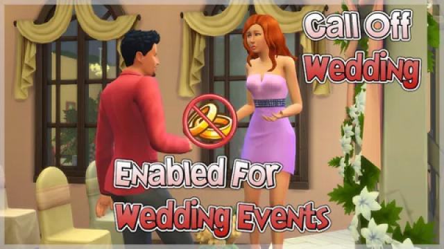 'Call Off Wedding' Enabled For Wedding Events