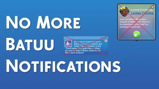 No More Batuu Notifications