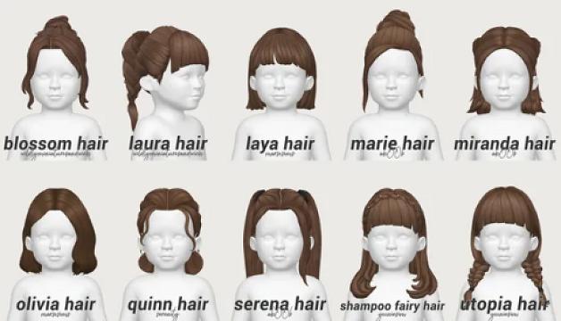 toddler hair conversions pt.3
