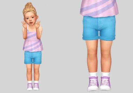 rolled shorts