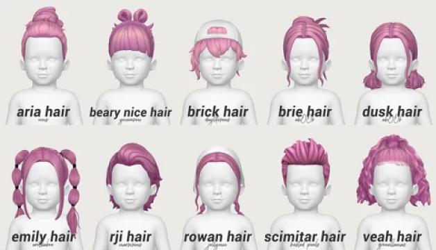 toddler hair conversions pt.2
