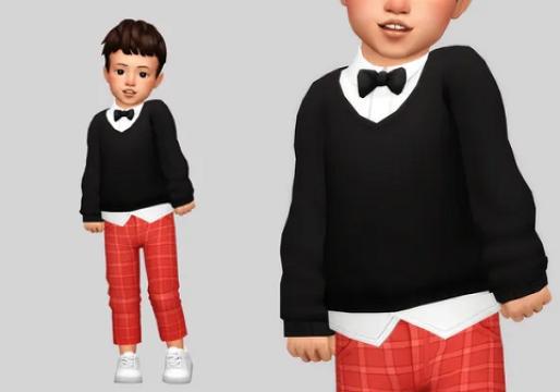 bowtie pullover
