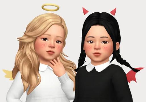 tiny angel & devil