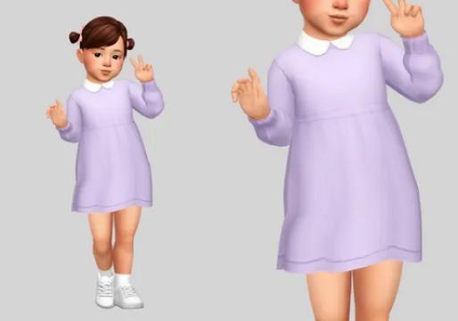 collar dress